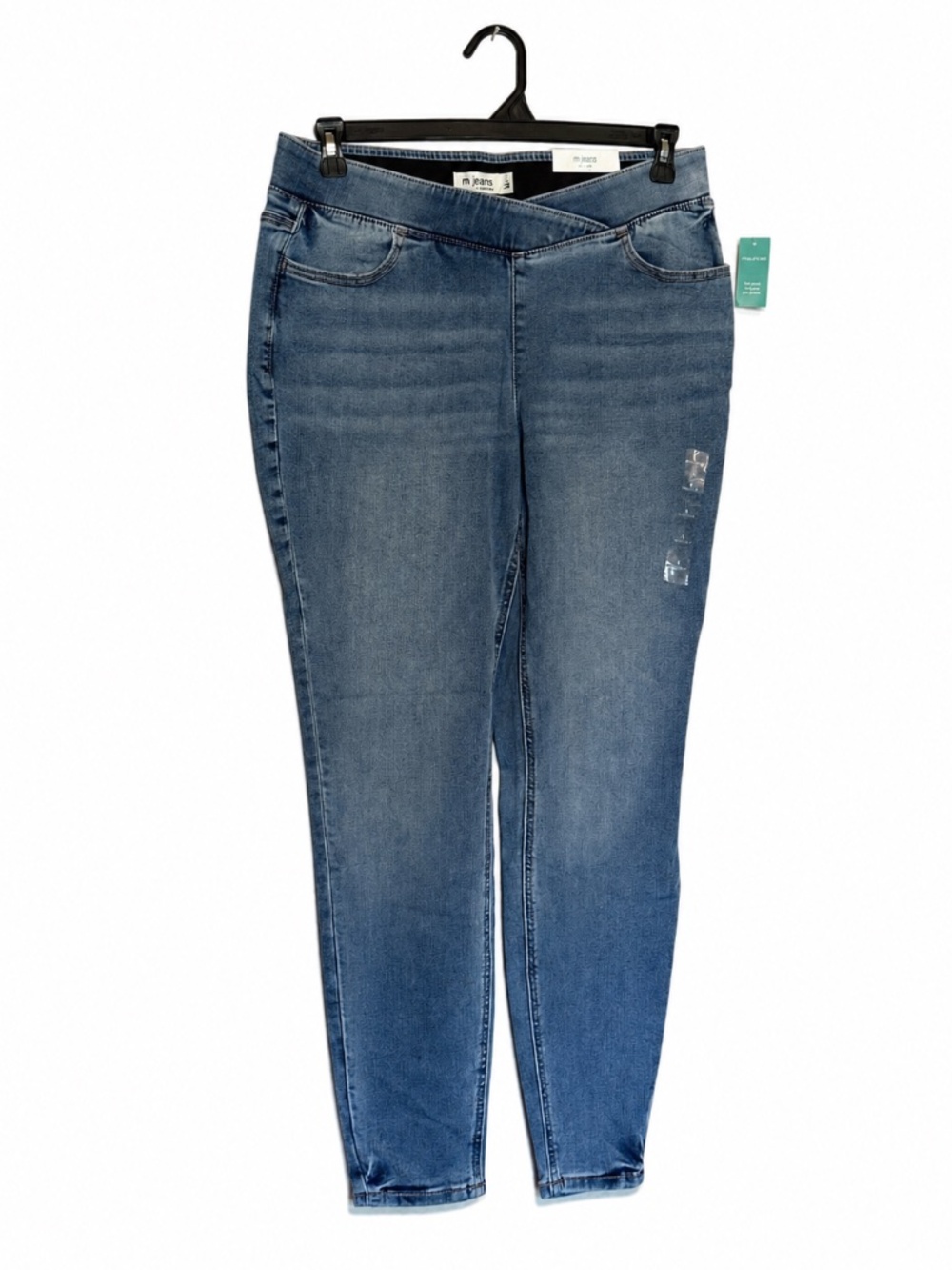 Maurices Cool comfort Pull On Super Skinny Jeans - Size L - New with Tags